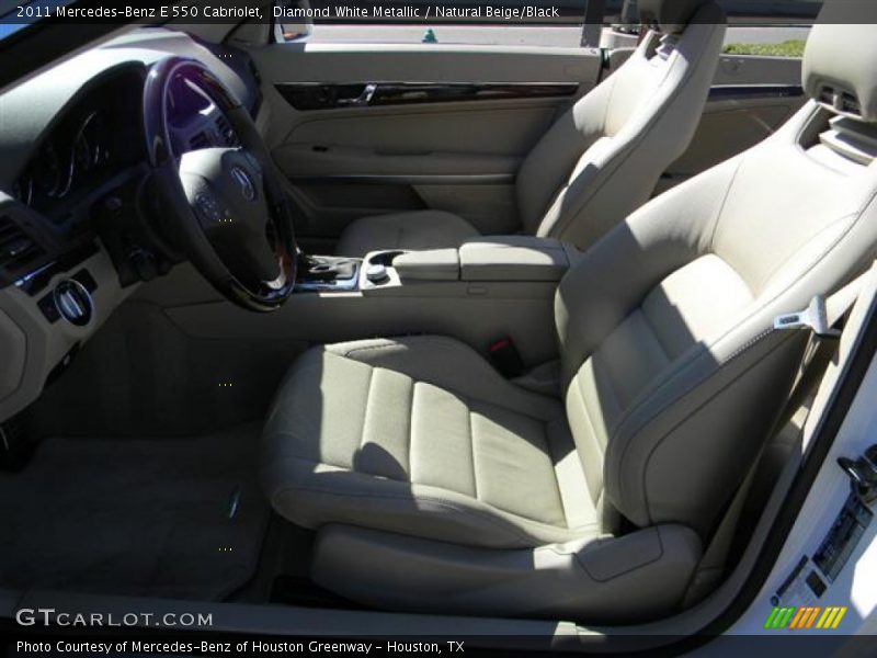Diamond White Metallic / Natural Beige/Black 2011 Mercedes-Benz E 550 Cabriolet