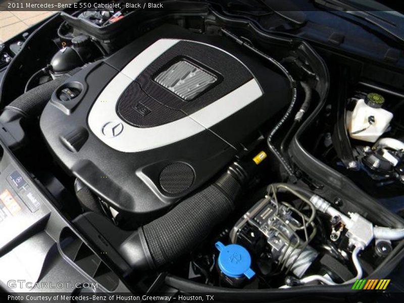Black / Black 2011 Mercedes-Benz E 550 Cabriolet