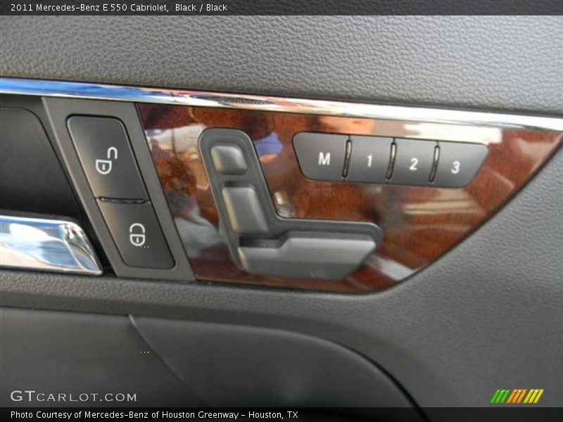 Black / Black 2011 Mercedes-Benz E 550 Cabriolet