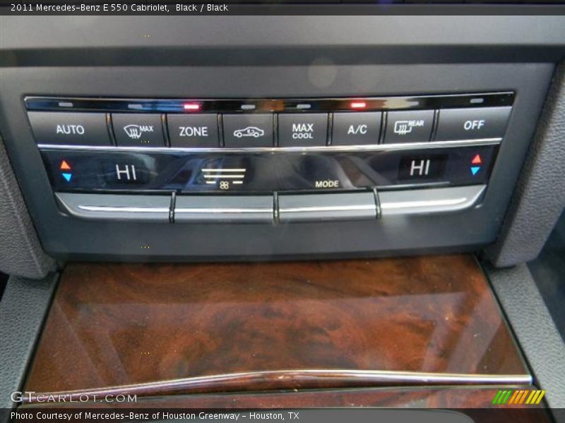 Black / Black 2011 Mercedes-Benz E 550 Cabriolet