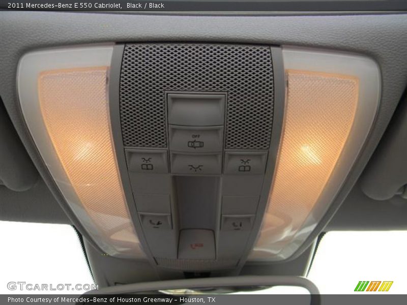 Black / Black 2011 Mercedes-Benz E 550 Cabriolet
