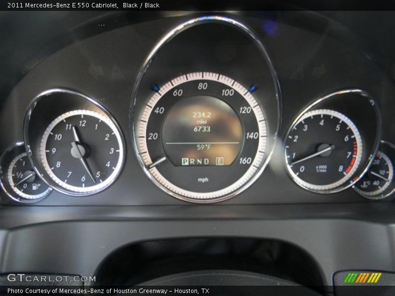 Black / Black 2011 Mercedes-Benz E 550 Cabriolet
