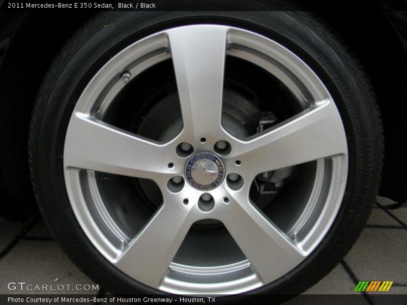 Black / Black 2011 Mercedes-Benz E 350 Sedan