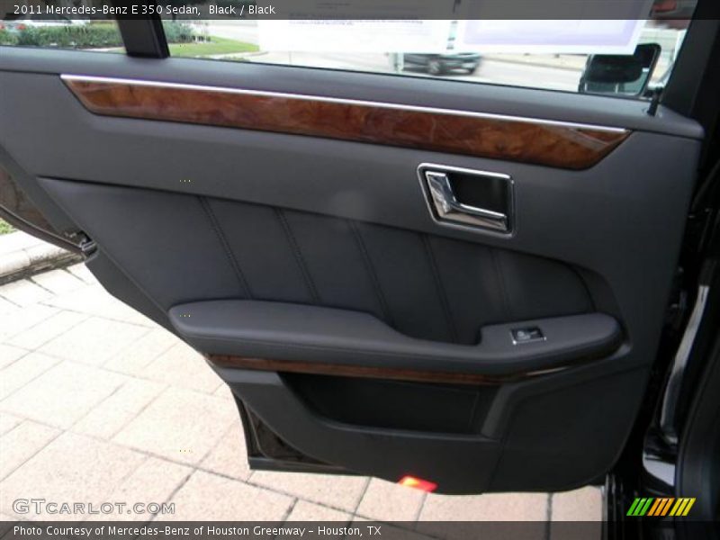 Black / Black 2011 Mercedes-Benz E 350 Sedan