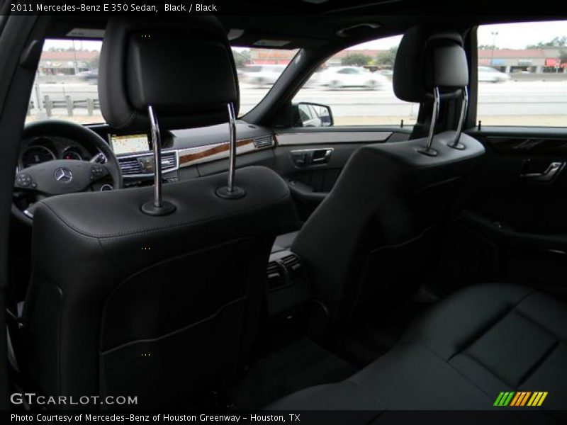 Black / Black 2011 Mercedes-Benz E 350 Sedan