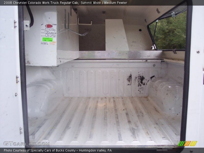 Summit White / Medium Pewter 2008 Chevrolet Colorado Work Truck Regular Cab