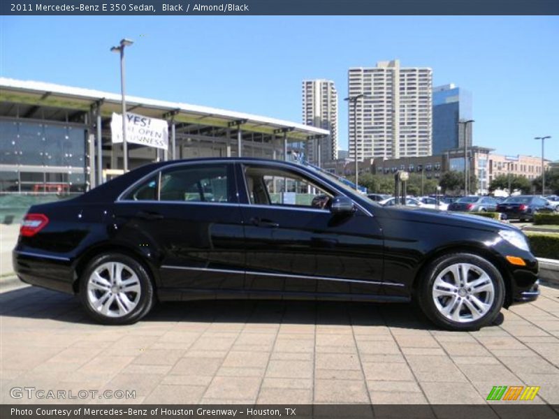Black / Almond/Black 2011 Mercedes-Benz E 350 Sedan
