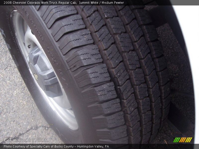 Summit White / Medium Pewter 2008 Chevrolet Colorado Work Truck Regular Cab