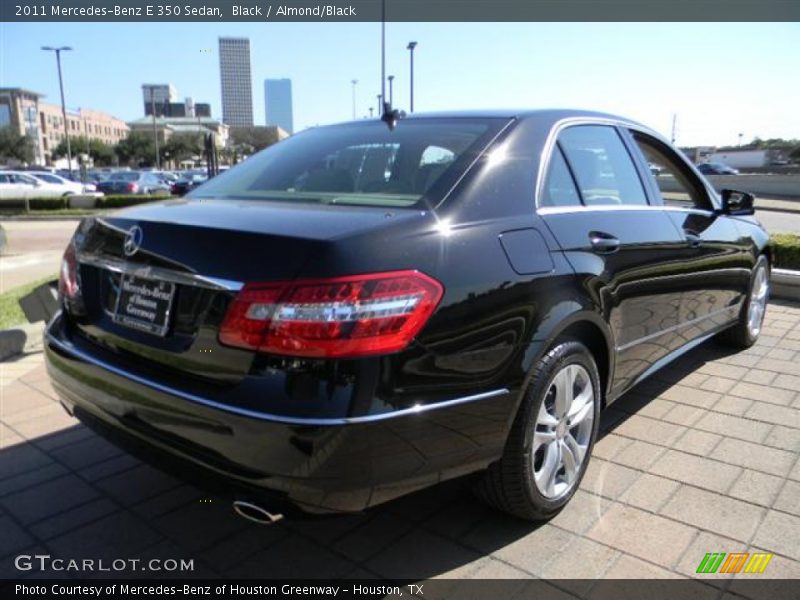 Black / Almond/Black 2011 Mercedes-Benz E 350 Sedan