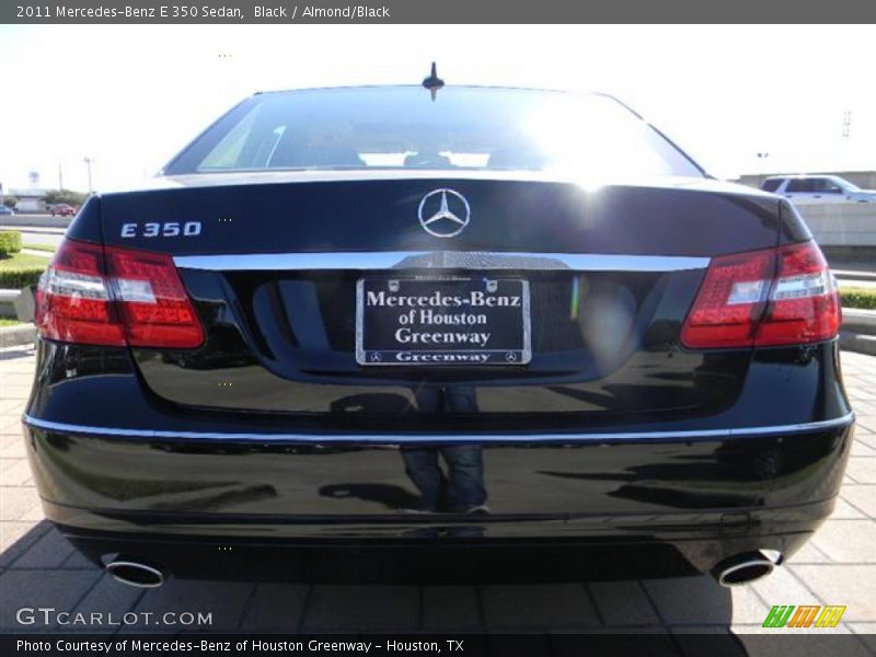 Black / Almond/Black 2011 Mercedes-Benz E 350 Sedan