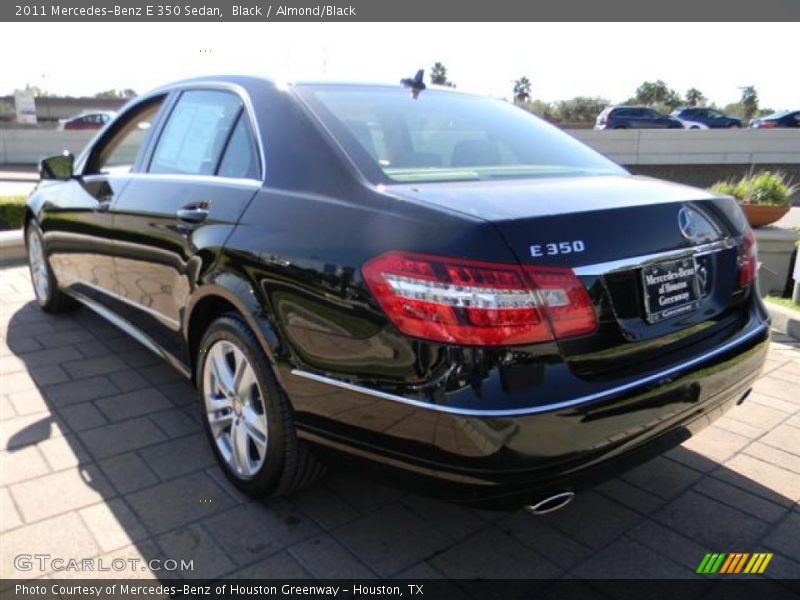 Black / Almond/Black 2011 Mercedes-Benz E 350 Sedan