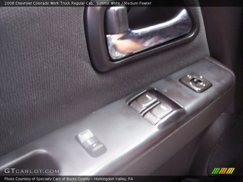 Summit White / Medium Pewter 2008 Chevrolet Colorado Work Truck Regular Cab