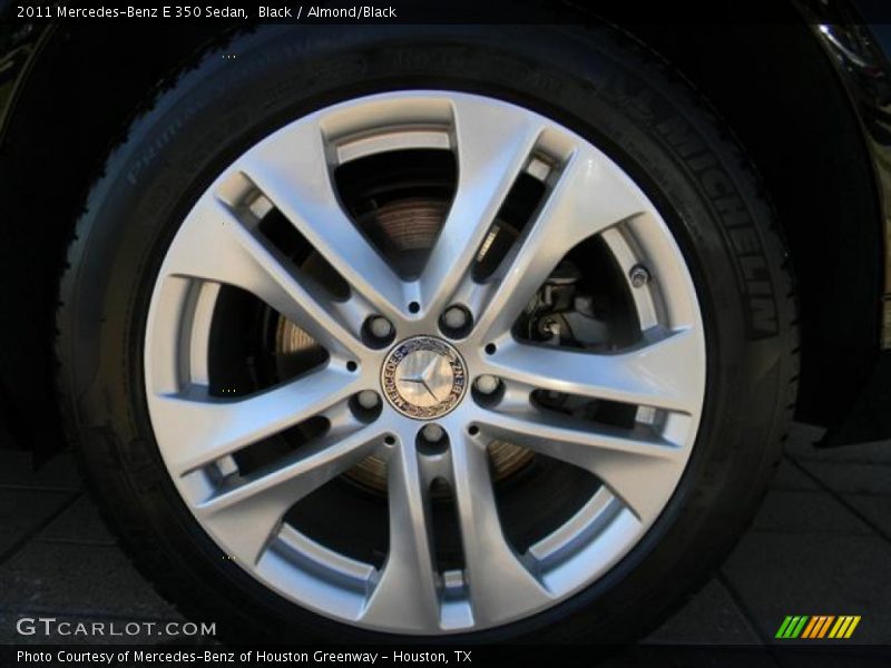 Black / Almond/Black 2011 Mercedes-Benz E 350 Sedan