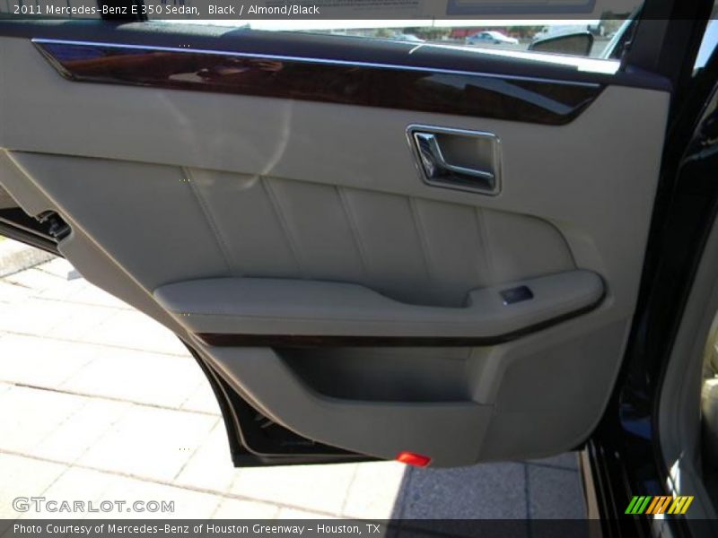 Black / Almond/Black 2011 Mercedes-Benz E 350 Sedan