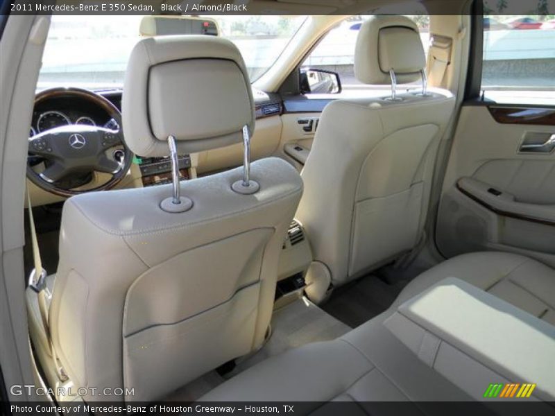 Black / Almond/Black 2011 Mercedes-Benz E 350 Sedan