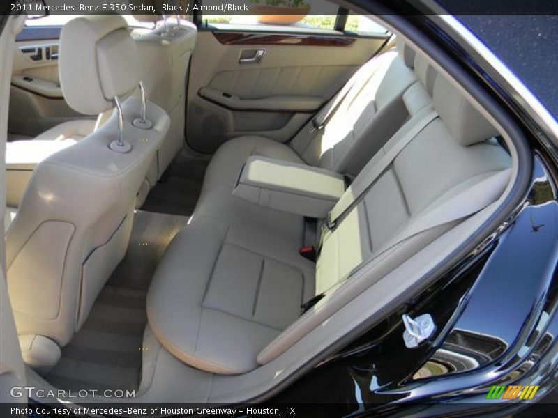 Black / Almond/Black 2011 Mercedes-Benz E 350 Sedan