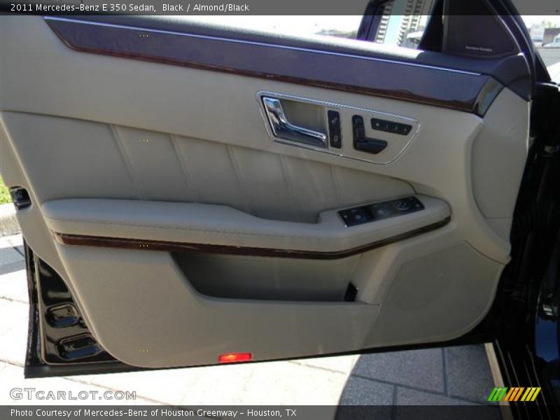 Black / Almond/Black 2011 Mercedes-Benz E 350 Sedan