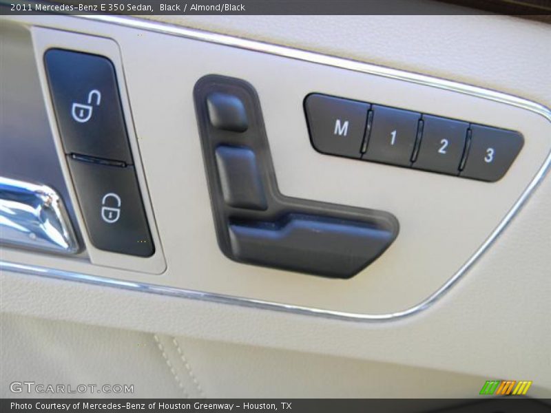 Black / Almond/Black 2011 Mercedes-Benz E 350 Sedan
