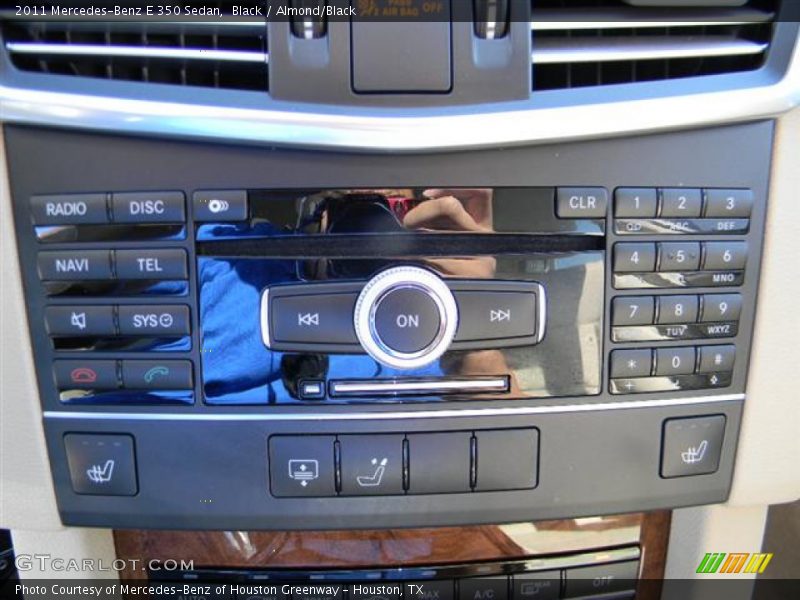 Black / Almond/Black 2011 Mercedes-Benz E 350 Sedan