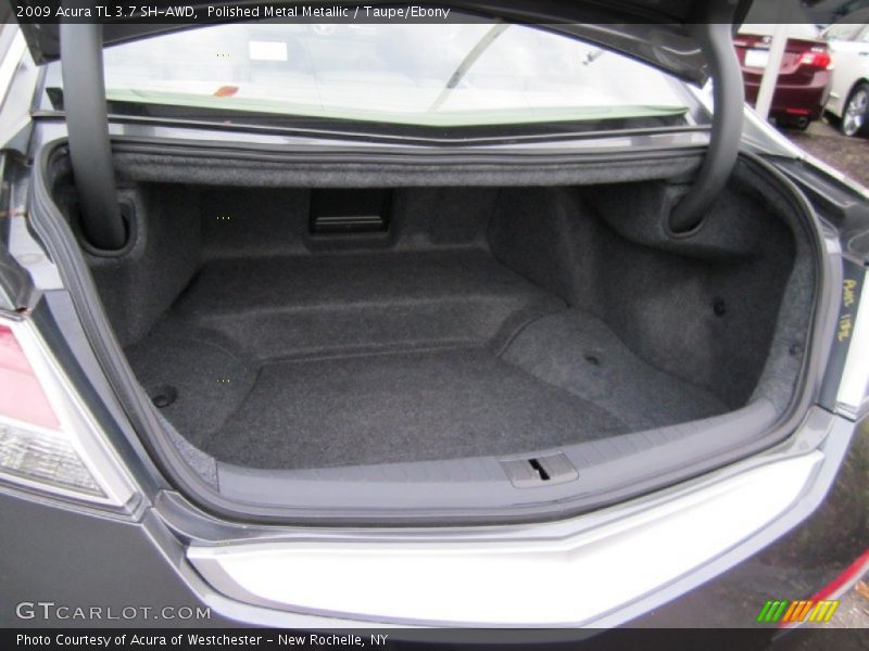 Polished Metal Metallic / Taupe/Ebony 2009 Acura TL 3.7 SH-AWD