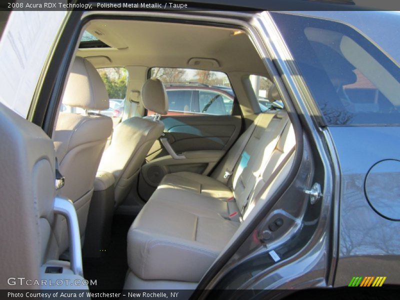 Polished Metal Metallic / Taupe 2008 Acura RDX Technology