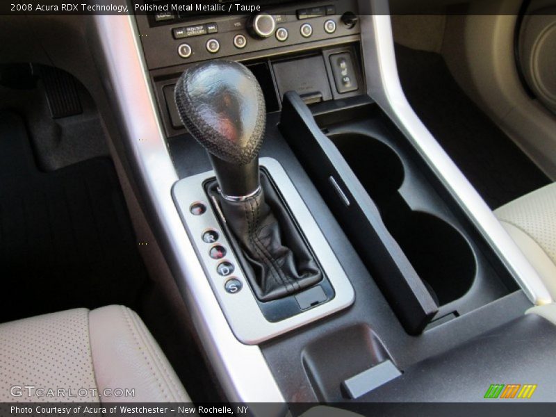 Polished Metal Metallic / Taupe 2008 Acura RDX Technology