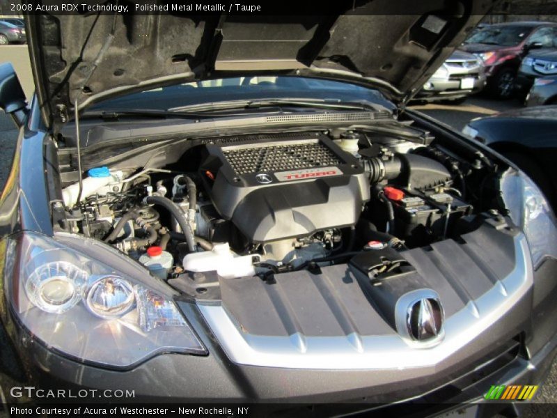 Polished Metal Metallic / Taupe 2008 Acura RDX Technology