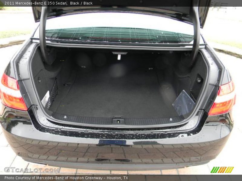 Black / Black 2011 Mercedes-Benz E 350 Sedan
