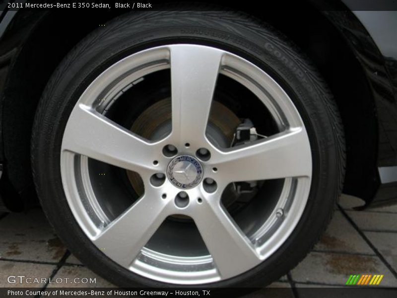 Black / Black 2011 Mercedes-Benz E 350 Sedan