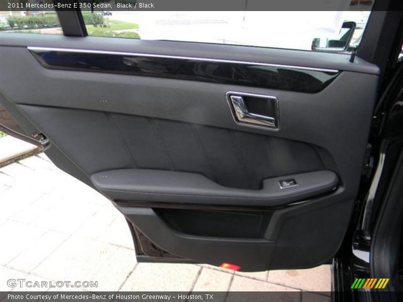 Black / Black 2011 Mercedes-Benz E 350 Sedan