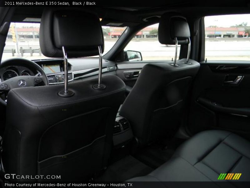 Black / Black 2011 Mercedes-Benz E 350 Sedan