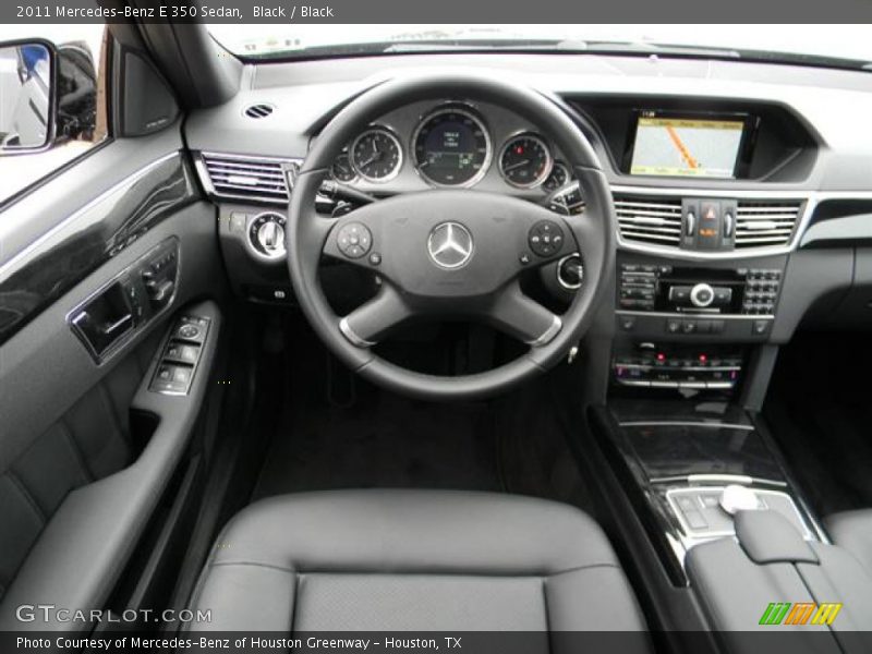 Black / Black 2011 Mercedes-Benz E 350 Sedan