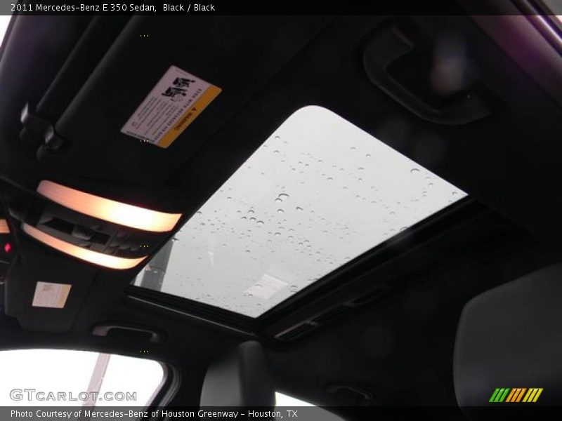 Black / Black 2011 Mercedes-Benz E 350 Sedan