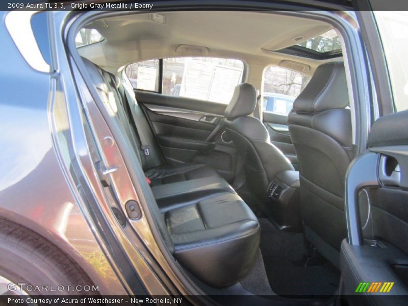 Grigio Gray Metallic / Ebony 2009 Acura TL 3.5