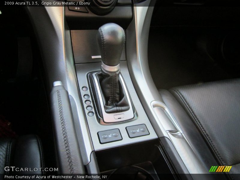 Grigio Gray Metallic / Ebony 2009 Acura TL 3.5