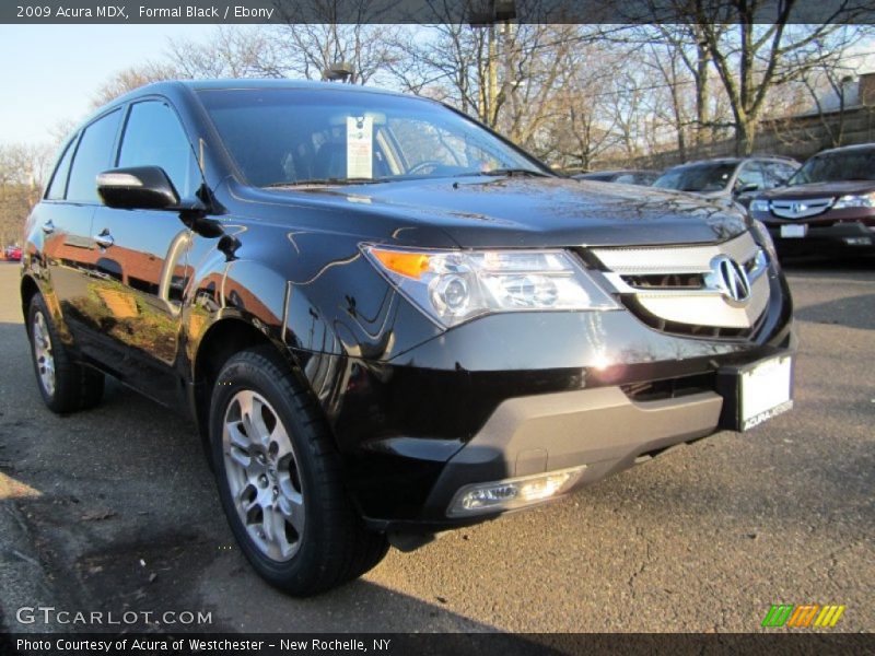 Formal Black / Ebony 2009 Acura MDX