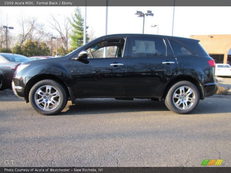 Formal Black / Ebony 2009 Acura MDX