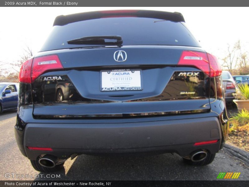 Formal Black / Ebony 2009 Acura MDX