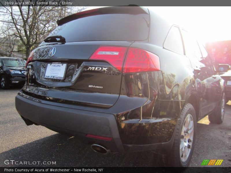 Formal Black / Ebony 2009 Acura MDX