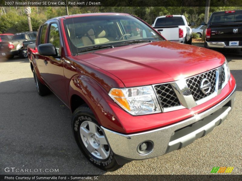 Red Alert / Desert 2007 Nissan Frontier SE Crew Cab