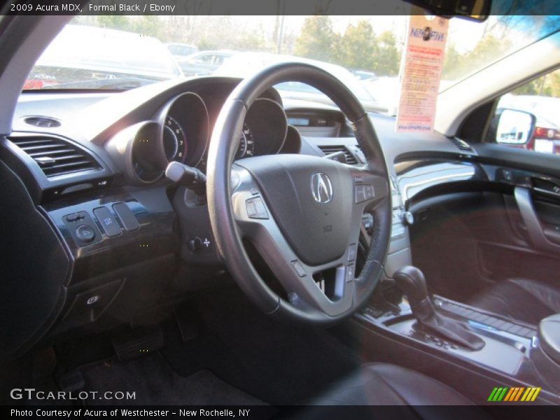 Formal Black / Ebony 2009 Acura MDX