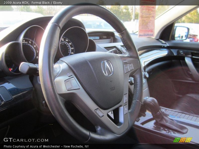Formal Black / Ebony 2009 Acura MDX