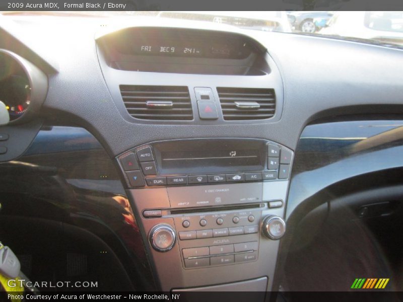 Formal Black / Ebony 2009 Acura MDX