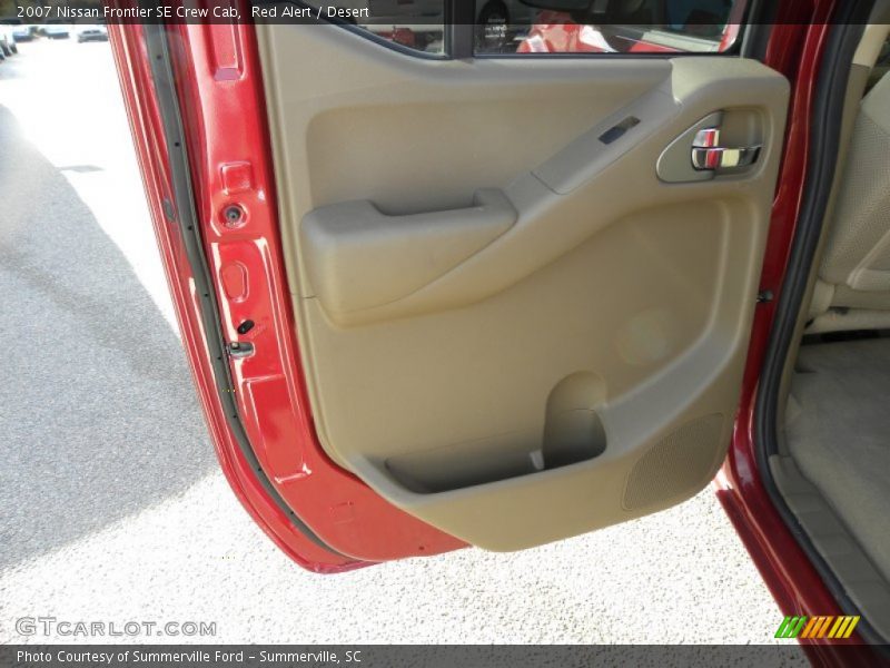 Red Alert / Desert 2007 Nissan Frontier SE Crew Cab