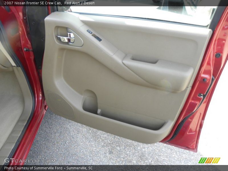 Red Alert / Desert 2007 Nissan Frontier SE Crew Cab