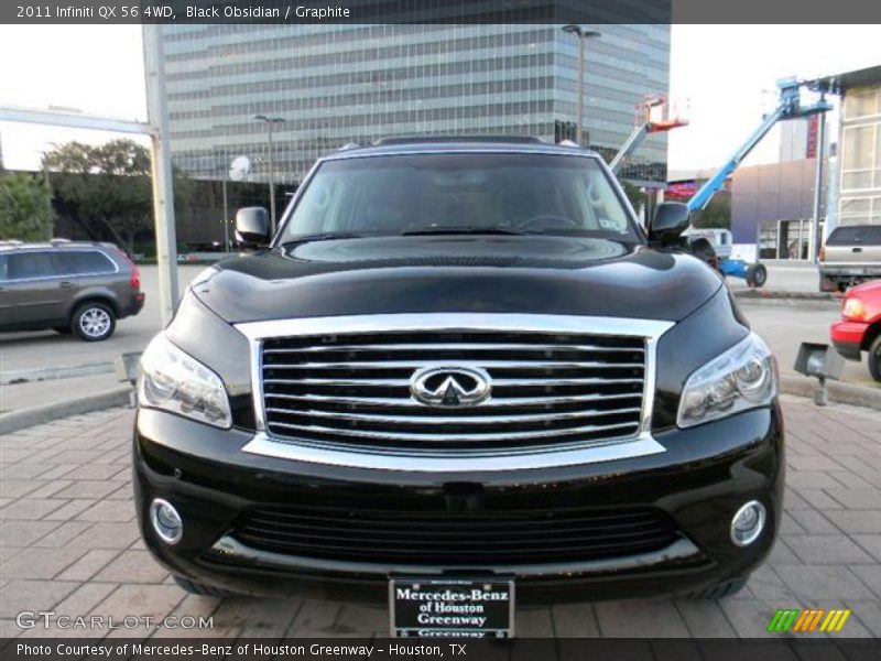 Black Obsidian / Graphite 2011 Infiniti QX 56 4WD