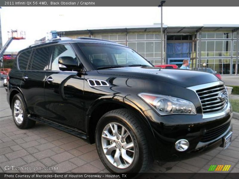 Black Obsidian / Graphite 2011 Infiniti QX 56 4WD