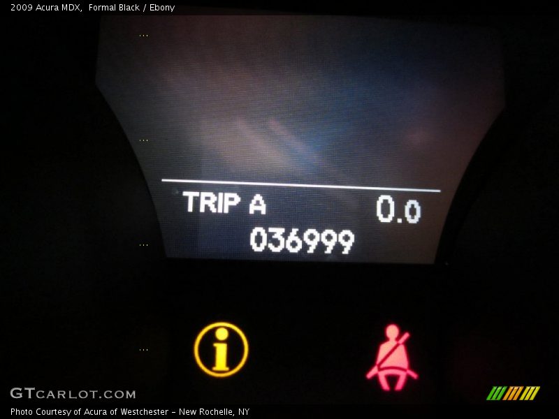 Formal Black / Ebony 2009 Acura MDX