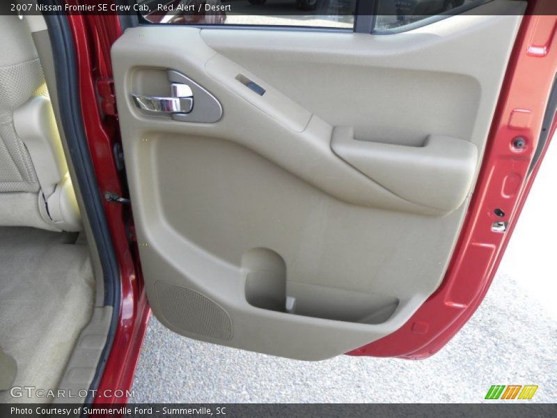 Red Alert / Desert 2007 Nissan Frontier SE Crew Cab