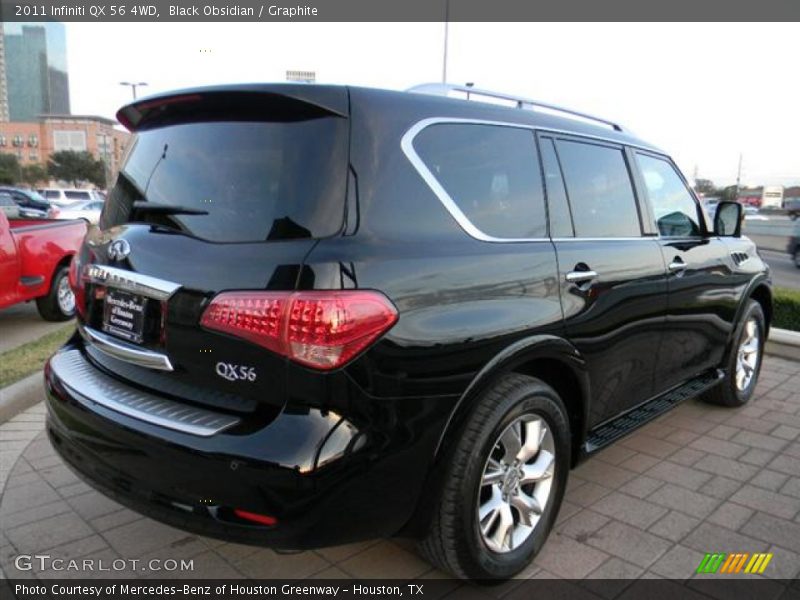 Black Obsidian / Graphite 2011 Infiniti QX 56 4WD
